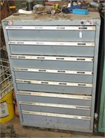 Large Metal Tool Chest - Contents are NOT