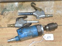 Group Lot of Pneumatic Tools