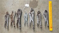 Group Lot of Vise Grips
