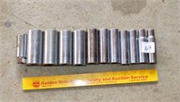 Craftsman Deep Well Socket Set - from 1/2 inch up