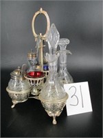 Early Victorian Condiment Set