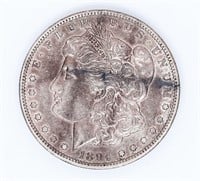 Coin 1894-S  Morgan Silver Dollar In XF / AU