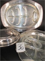 Sterling Plated Platters