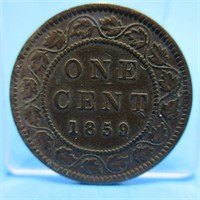 1859 LARGE CENT - CANADA