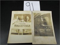 Lot (2) Vintage Railroad Postcards