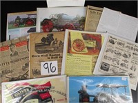 Lot of Vintage Tractor Paper Items & Pictures