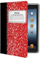2-pk iHome Composition Book Case for iPad 2, 3 & 4