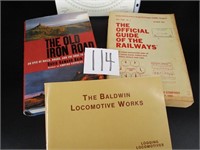Lot (4) Railroad Books