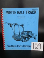 White Half Track Southern Parts Catalog 970