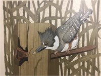 Yvonne Davis artist proof, "King Fisher and Spike"