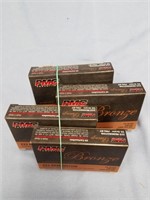 Lot of 4 20 round boxes of .223 rifle cartridges W