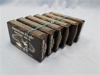 Lot of 6  20 round boxes of 5.56 x 45 rifle cartri