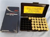 Lot of 2: partial box of reloaded 44 mag handgun c