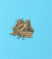 14k Gold Derby Pin