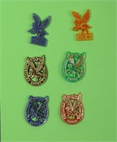 (6) Collectible Kentucky Derby Pins