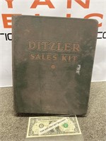Vintage Ditzler automotive paint sales kit