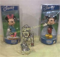 Mickey and Mini Bobble Heads, Remote Control Dog..