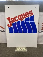 NOS double sided Jacques seed advertising farm