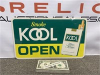 Vintage plastic Kool cigarette open / closed