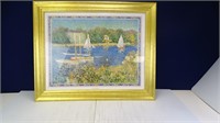 Monet Bassin D' Argenteuil Painting
