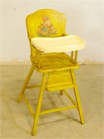 Vintage Yellow Highchair