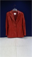Worthington Lambskin Red Jacket M