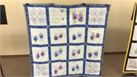 Pre-K class project Jesus Loves Us Snow Much Quilt