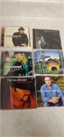6 country music music CDs - Toby Keith, Garth