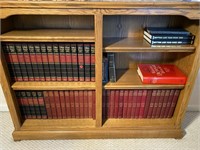 Encyclopedia, yearbooks, (excluding bookcase)