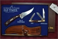 Schrade Cutlery Old Timer Gift Set USA Made