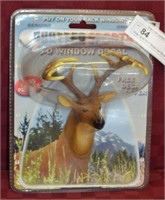 Shatter Sports 3D 8" Whittail Deer Window Decal
