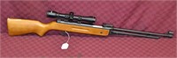 Single Shot Lever Pump Pellet Rifle With Scope