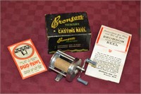 Vintage Bronson 2550 Mercury Fishing Reel In Box
