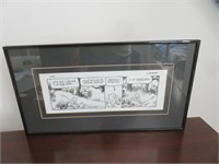 FRAMED LIMITED EDITION 115/950 COMIC BY JEFF