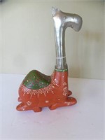 HAND PAINTED CARVED CAMEL