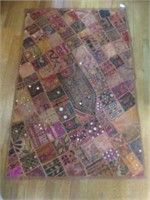 ORIENTAL TEXTILE SEQUINED WALL HANGING