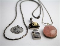 SILVER NECKLACES AND PENDANTS