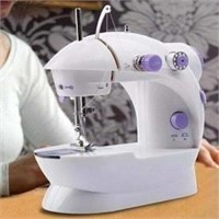 Mini Sewing Machine with Double Threads