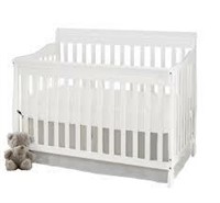 Concord Baby All White Crib 4 in 1