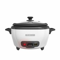 Black And Decker 6 Cup Rice Cooker White