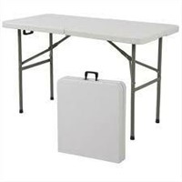 4 ft Folding Table with Handle