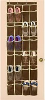 Shoe Hanging Cloth Wall Rack Holds 24 Shoes
