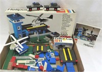 LEGO Heliport and Police Car