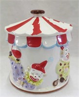 Cookie Jar-Napco- Clowns Circus -Japan Numbered