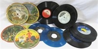 Records-Children & Adults- 33 & 45 RPM-24 items