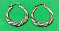 Earrings, stamped .925
