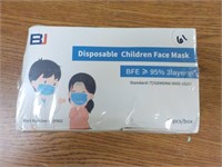 50pc Disposable Childrens face Masks