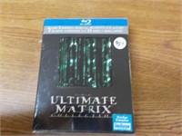 Ultimate Matrix Blue Ray DVD Set