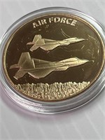 Air Force 1oz Copper Round NICE GIFT