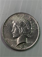 1923 Peace Silver Dollar